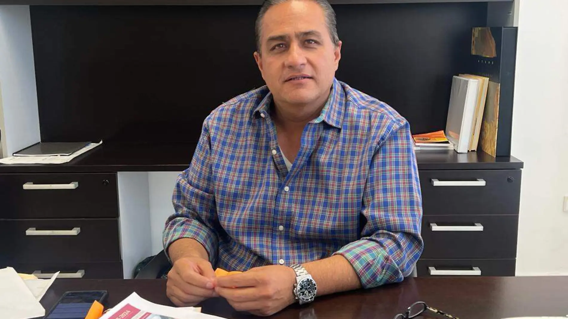 Jorge Baca coordinador de eduucación región sur